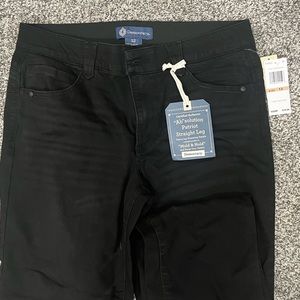 Black Straight Leg Jeans